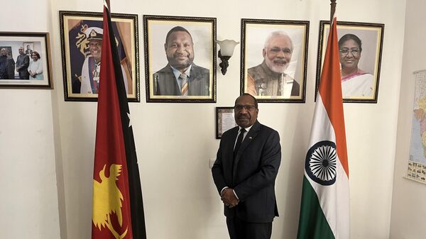 Paulias Korni, Papua New Guinea's High Commissioner to India - Sputnik India
