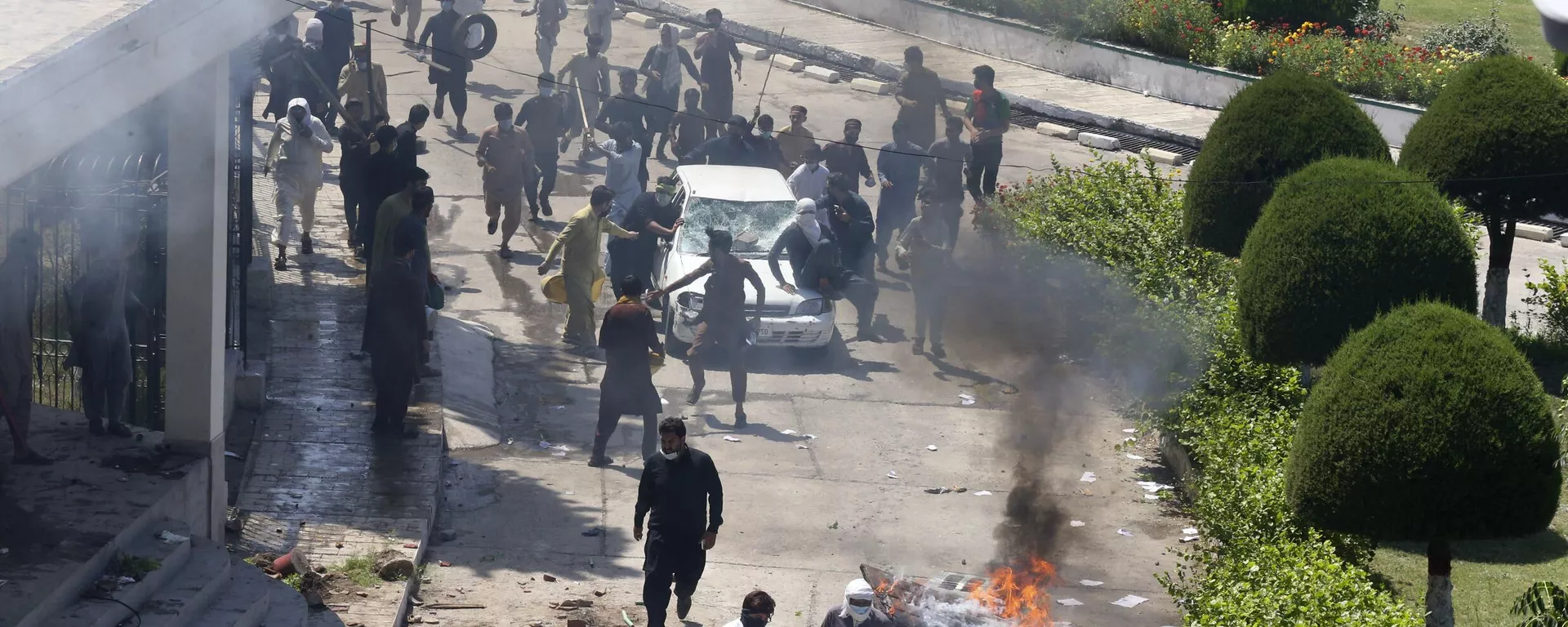 Protests in Pakistan - Sputnik भारत, 1920, 11.05.2023