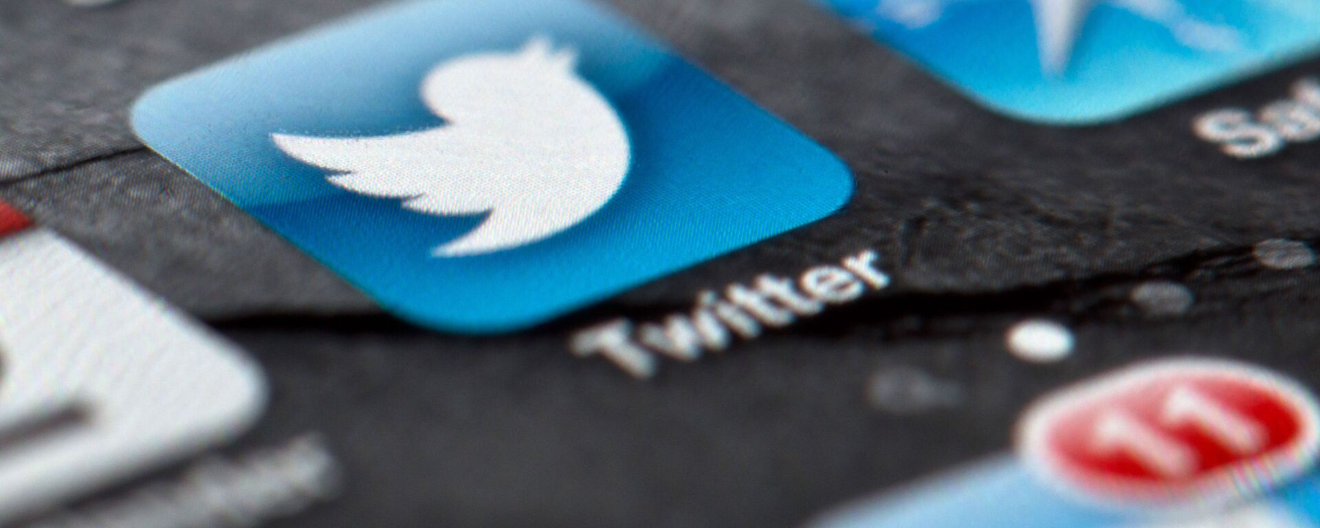 In this Feb. 2, 2013, file photo, a smartphone display shows the Twitter logo in Berlin, Germany, Twitter unsealed the documents Thursday, Oct. 3, 2013, for its planned initial public offering of stock and says it hopes to raise up to $1 billion - Sputnik India, 1920, 14.05.2023