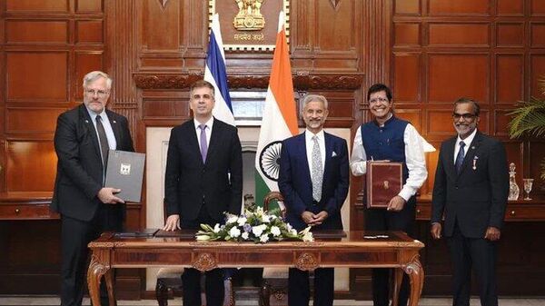 Israel-India to establish a ‘Center of Water Technology’ (CoWT) in Water Resources Management and Water Technologies at IIT Madras - Sputnik भारत