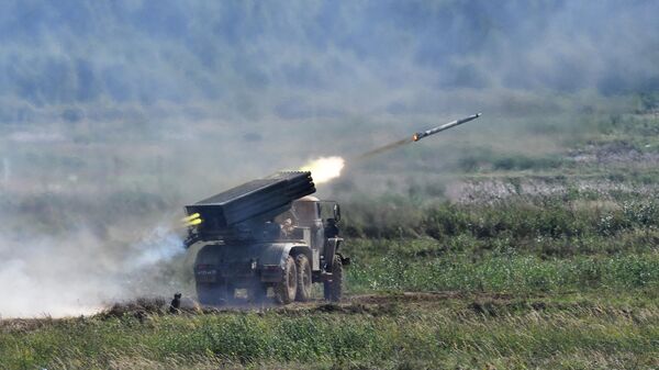 Tornado-G at the Alabino firing range outside Moscow. File photo. - Sputnik India