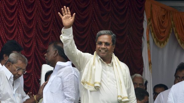 Chief Minister of Karnataka state K. Siddaramaiah - Sputnik India