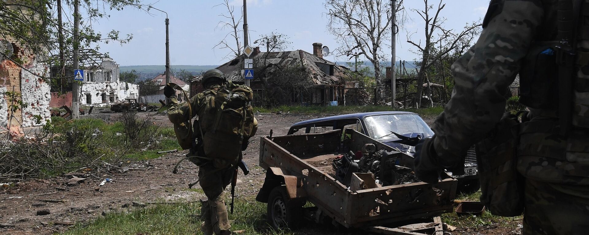 Combat work of Russian assault teams in Artemovsk - Sputnik India, 1920, 21.05.2023