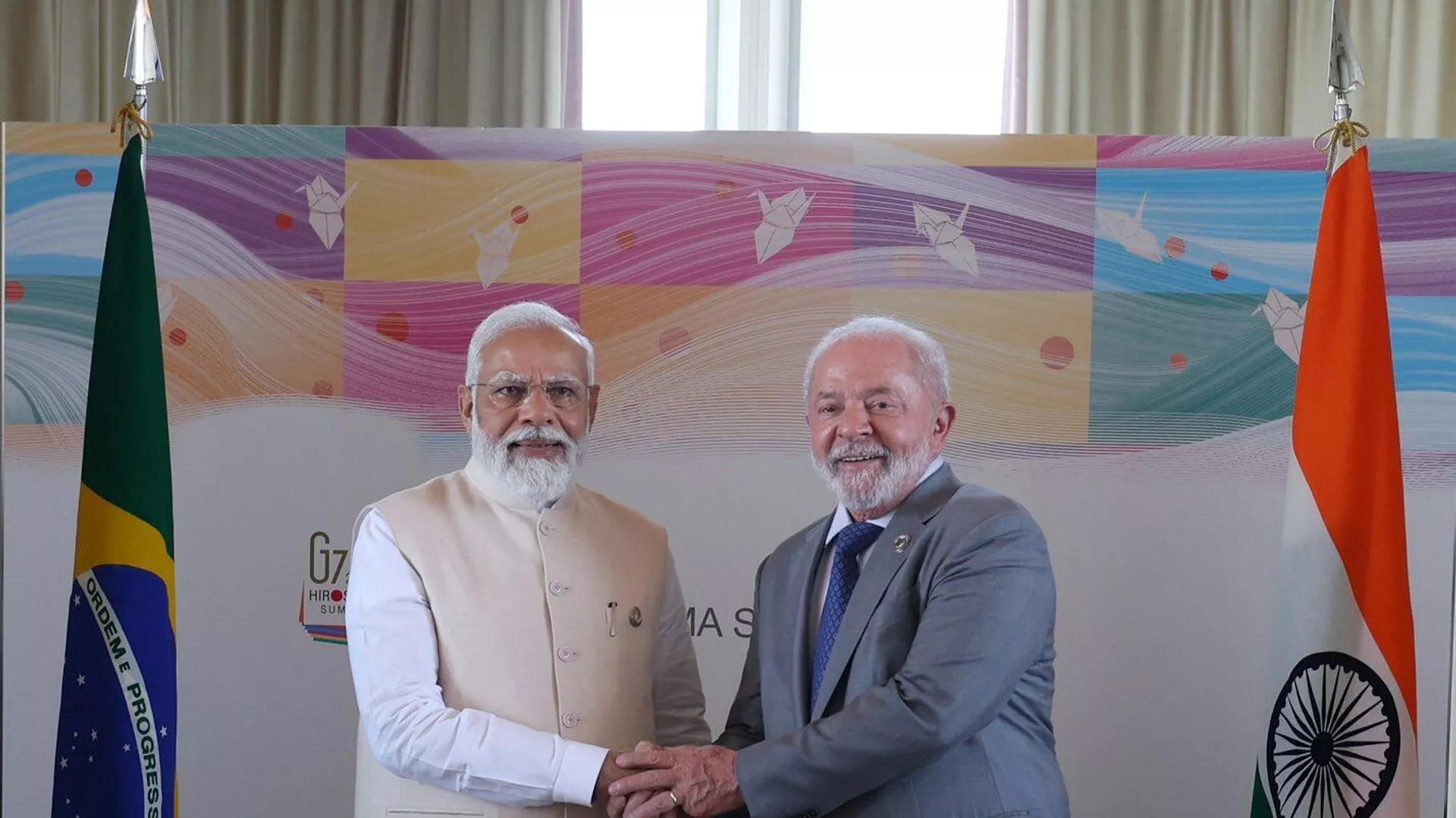  India’s Prime Minister Meets With Brazilian President at G7