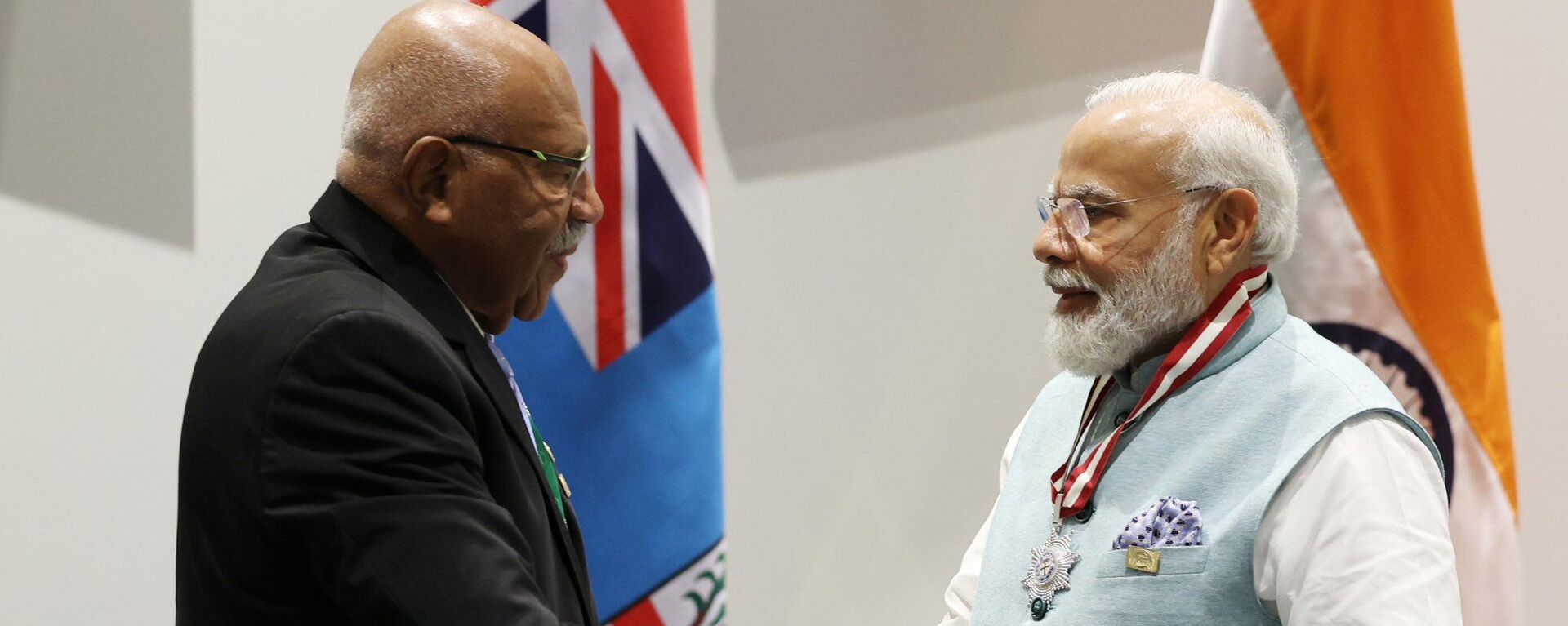 Indian PM Narendra Modi honored with Fiji's highest award   - Sputnik India, 1920, 22.05.2023