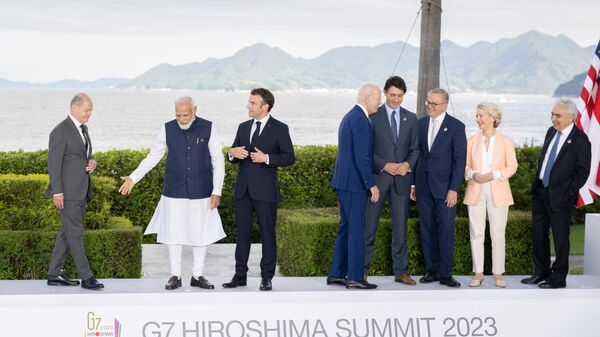 G7 Leaders' Summit in Hiroshima on May 20, 2023. - Sputnik India