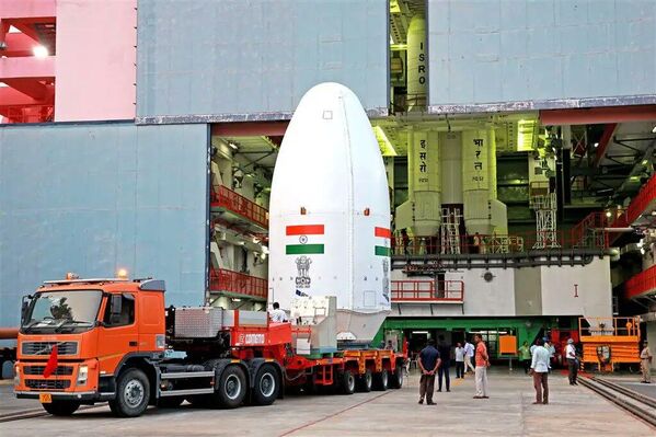 The ISRO gears up for the launch of the GSLV Mk-2 rocket carrying the first next-generation NavIC satellite to orbit - Sputnik India