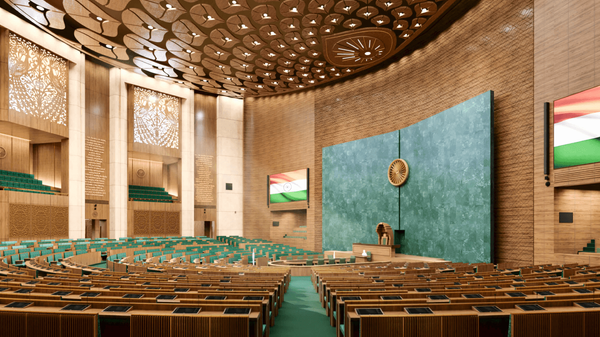 India's new Parliament House building - Sputnik India