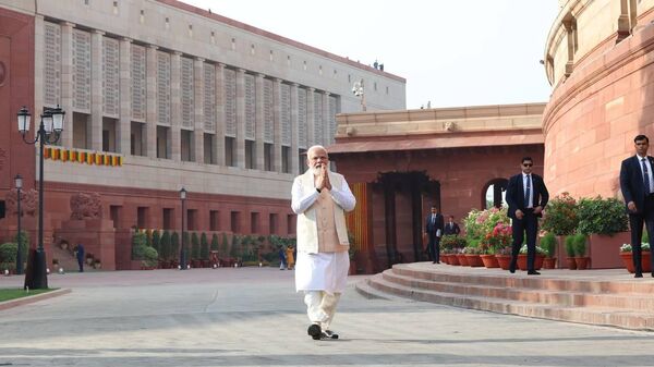 PM Modi inaugurates new parliament - Sputnik India