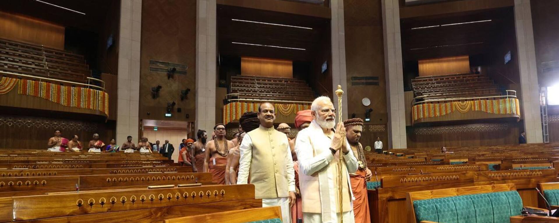 PM Modi inaugurates new parliament - Sputnik India, 1920, 06.09.2023
