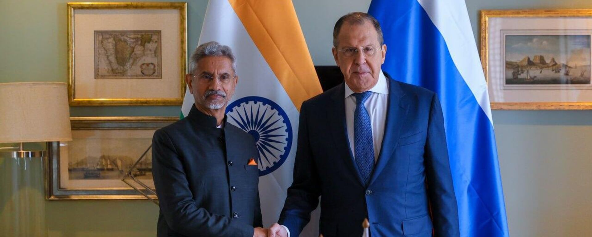 Foreign Minister Sergey Lavrov and Minister of External Affairs of India Dr. Subrahmanyam Jaishankarhold hold talks - Sputnik भारत, 1920, 01.06.2023