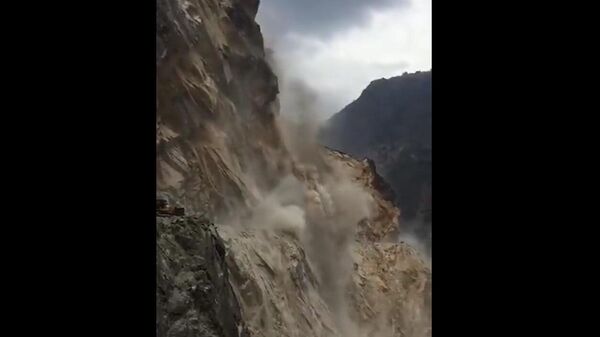 The landslide hit the Uttarakhand state in India. - Sputnik India
