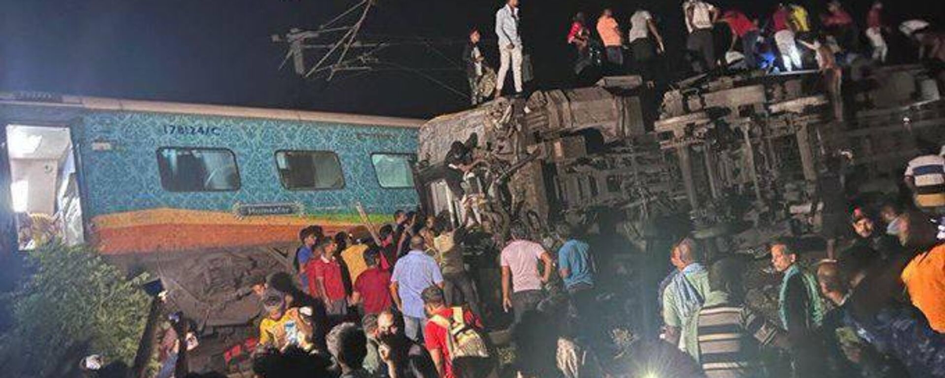 Train accident in Odisha - Sputnik भारत, 1920, 03.06.2023