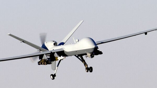 MQ-9_Reaper_in_flight_(2007) Drone - UAV - Sputnik India