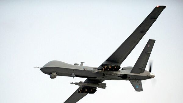 A British MQ-9A Reaper operating over Afghanistan   - Sputnik भारत