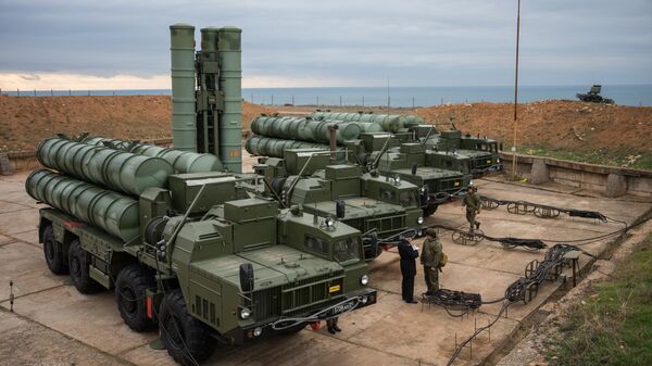 S-400 Triumf anti-air missile system enters service in Russia's Sevastopol. File photo - Sputnik भारत