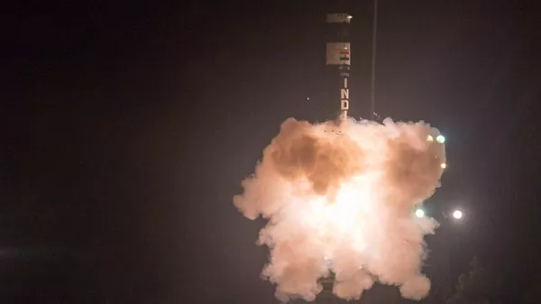First Pre Induction night launch of New Generation Ballistic Missile Agni Prime was successfully conducted off the coast of Odisha on 07 June 2023.  - Sputnik भारत