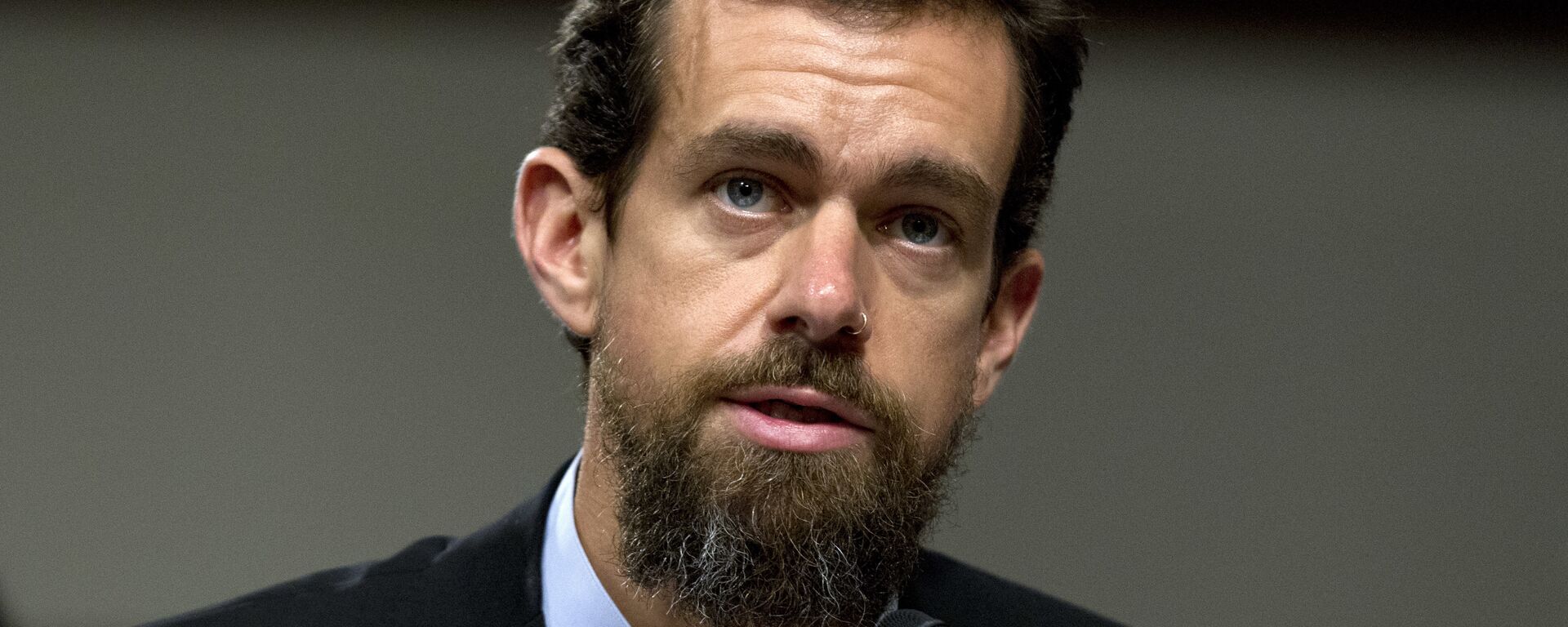 Twitter CEO Jack Dorsey testifies before the Senate Intelligence Committee hearing on 'Foreign Influence Operations and Their Use of Social Media Platforms' on Capitol Hill, Wednesday, Sept. 5, 2018, in Washington - Sputnik India, 1920, 13.06.2023