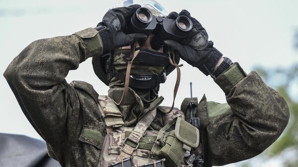 A Russian serviceman taking part in Moscow's special military operation in Ukraine. File photo - Sputnik India