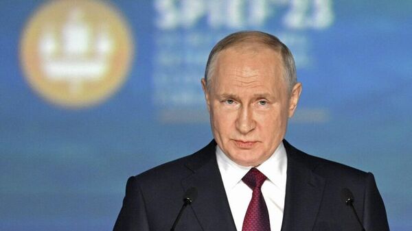 Russia's President Vladimir Putin, SPIEF  - Sputnik भारत