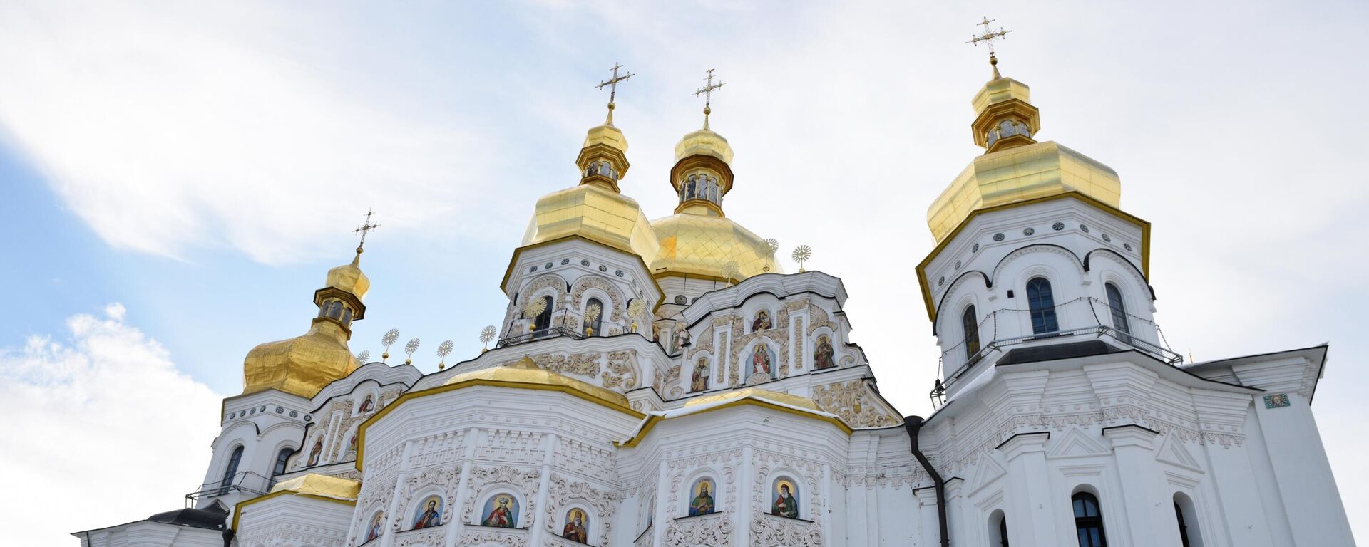 A general view shows the Uspensky Cathedral of the Kiev Pechersk Lavra monastery in Kiev, Ukraine, November 16, 2018. - Sputnik भारत, 1920, 07.07.2023