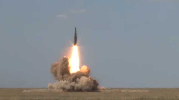 Iskander missile launch, Kapustin Yar, Russia, August 2019 - Sputnik India