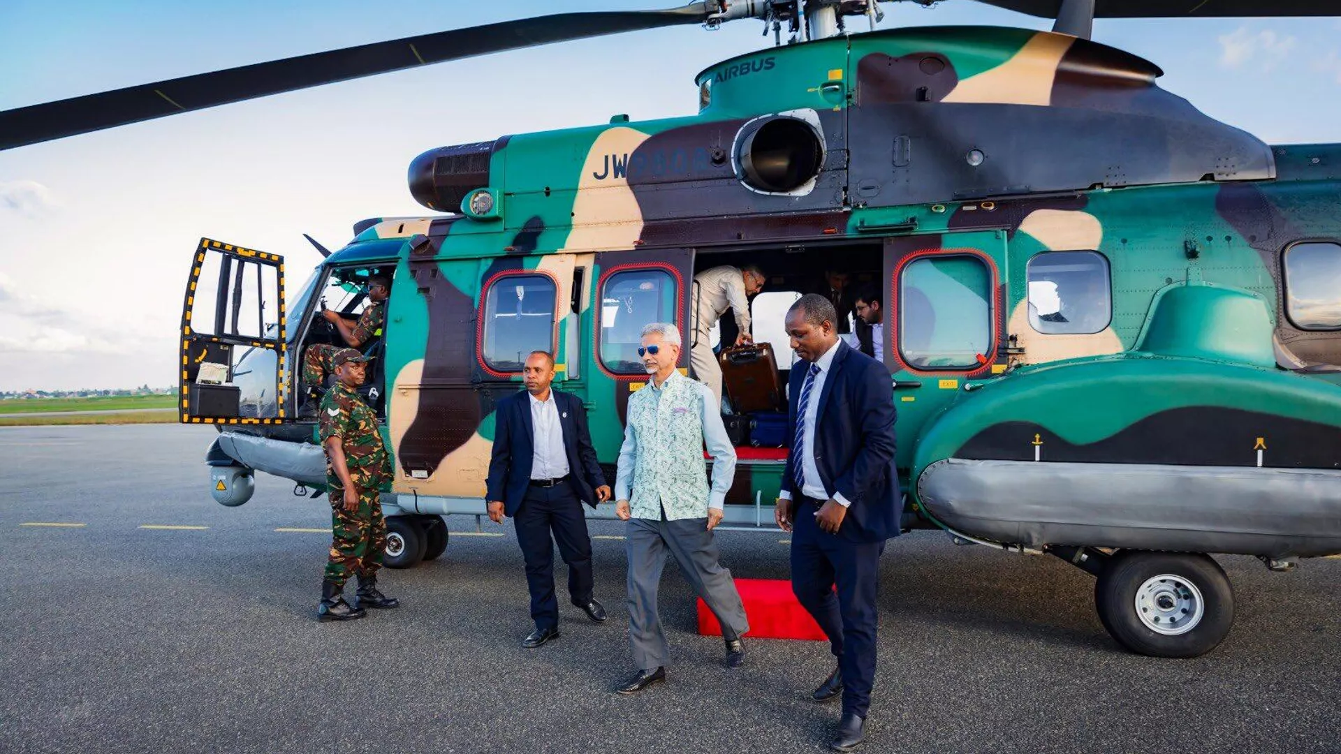 S. Jaishankar in Dar es Salaam