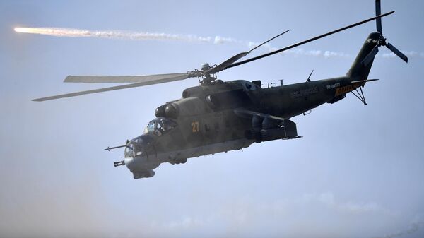 Mi-24 helicopter (File) - Sputnik India