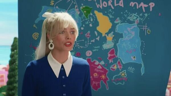 A screenshot from the trailer for the 'Barbie' movie directed by Greta Gerwig - Sputnik India
