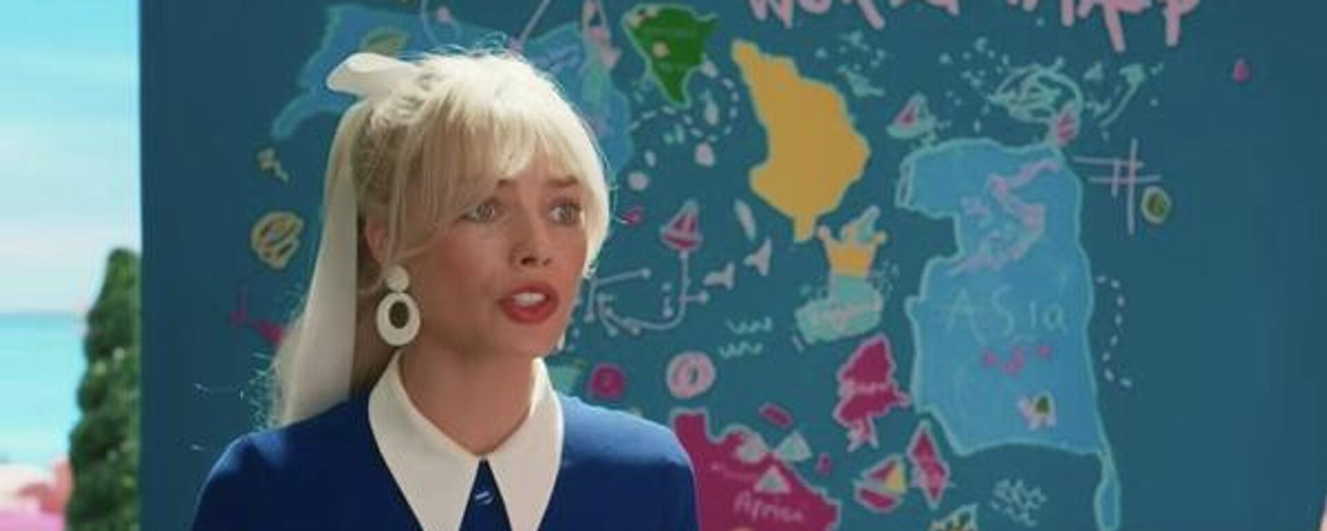 A screenshot from the trailer for the 'Barbie' movie directed by Greta Gerwig - Sputnik India, 1920, 12.07.2023