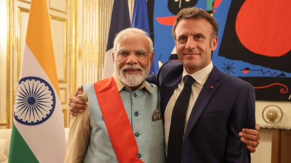 Modi in France - Sputnik India