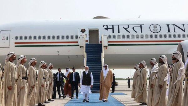 Narendra Modi arrives in UAE, 7.15.2023 - Sputnik भारत