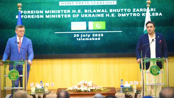 Bilawal Bhutto Zardari recieves Ukraine's FM Dmytro Kuleba - Sputnik India