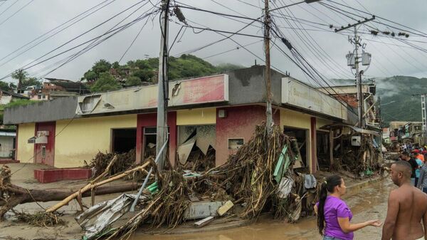 Aftermath of a landslide in Las Tejerias, Venezuela, October 15, 2022. - Sputnik भारत