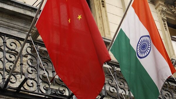India China flags - Sputnik India