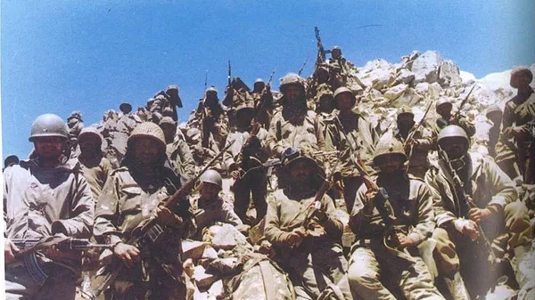Indian soldiers in Batalik during the Kargil War - Sputnik India
