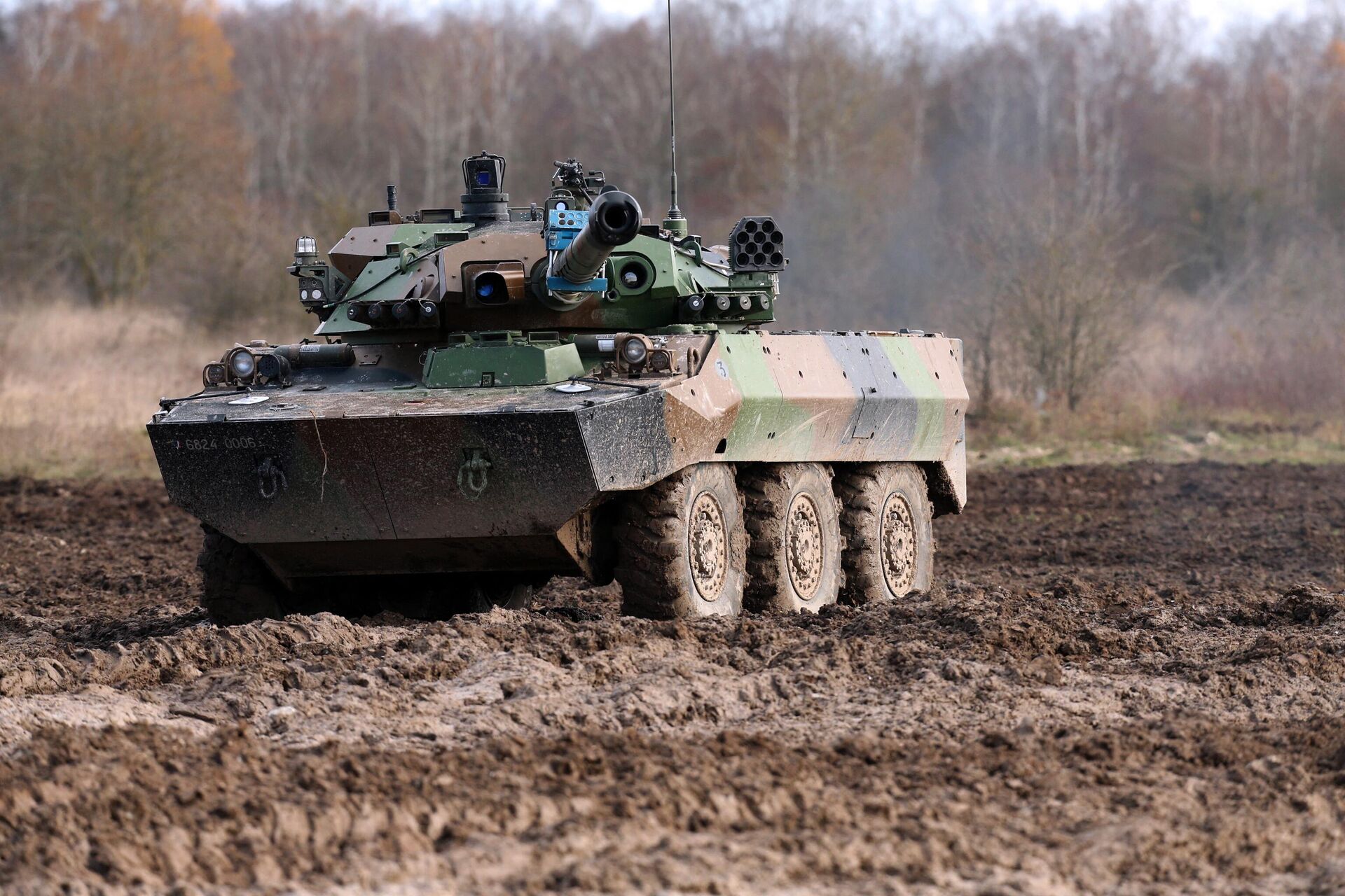 A French army AMX 10 RC armored vehicle. File photo - Sputnik भारत, 1920, 31.07.2023