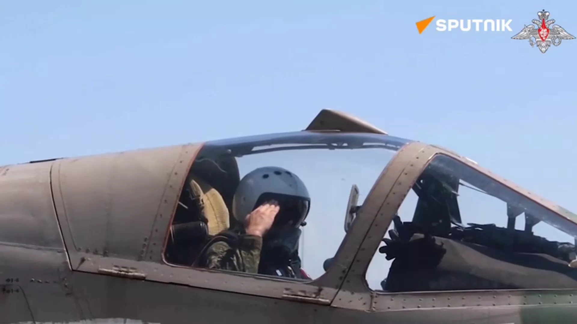 Russian Su-25 aircraft crews' work in special military op zone