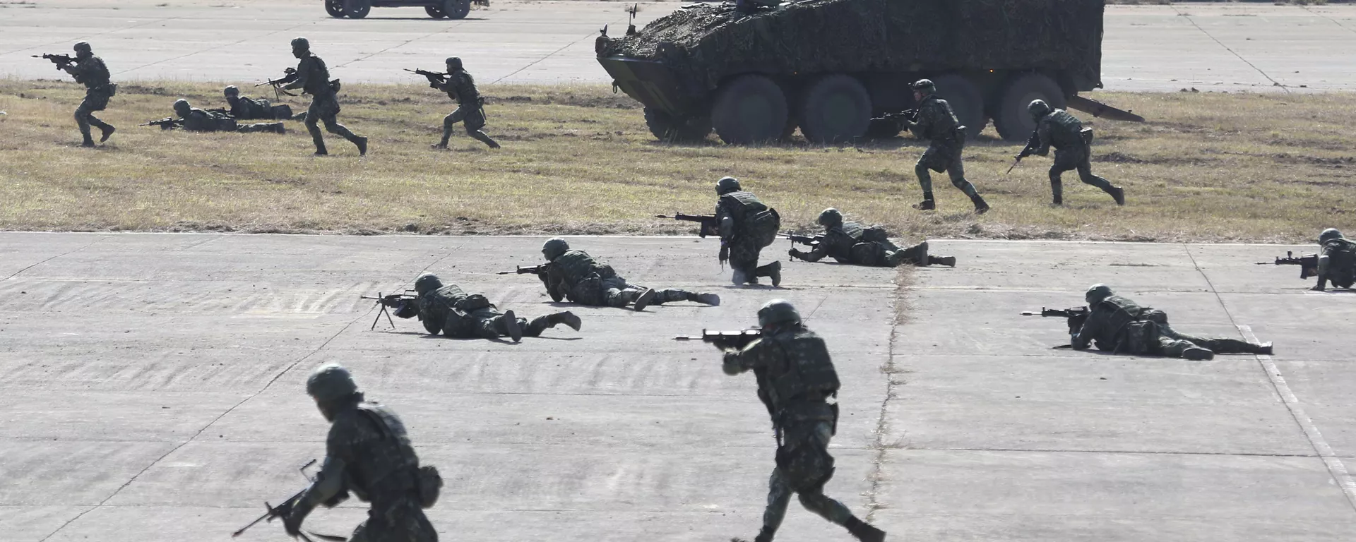Taiwanese troops conduct military drills in January 2021 - Sputnik भारत, 1920, 03.08.2023