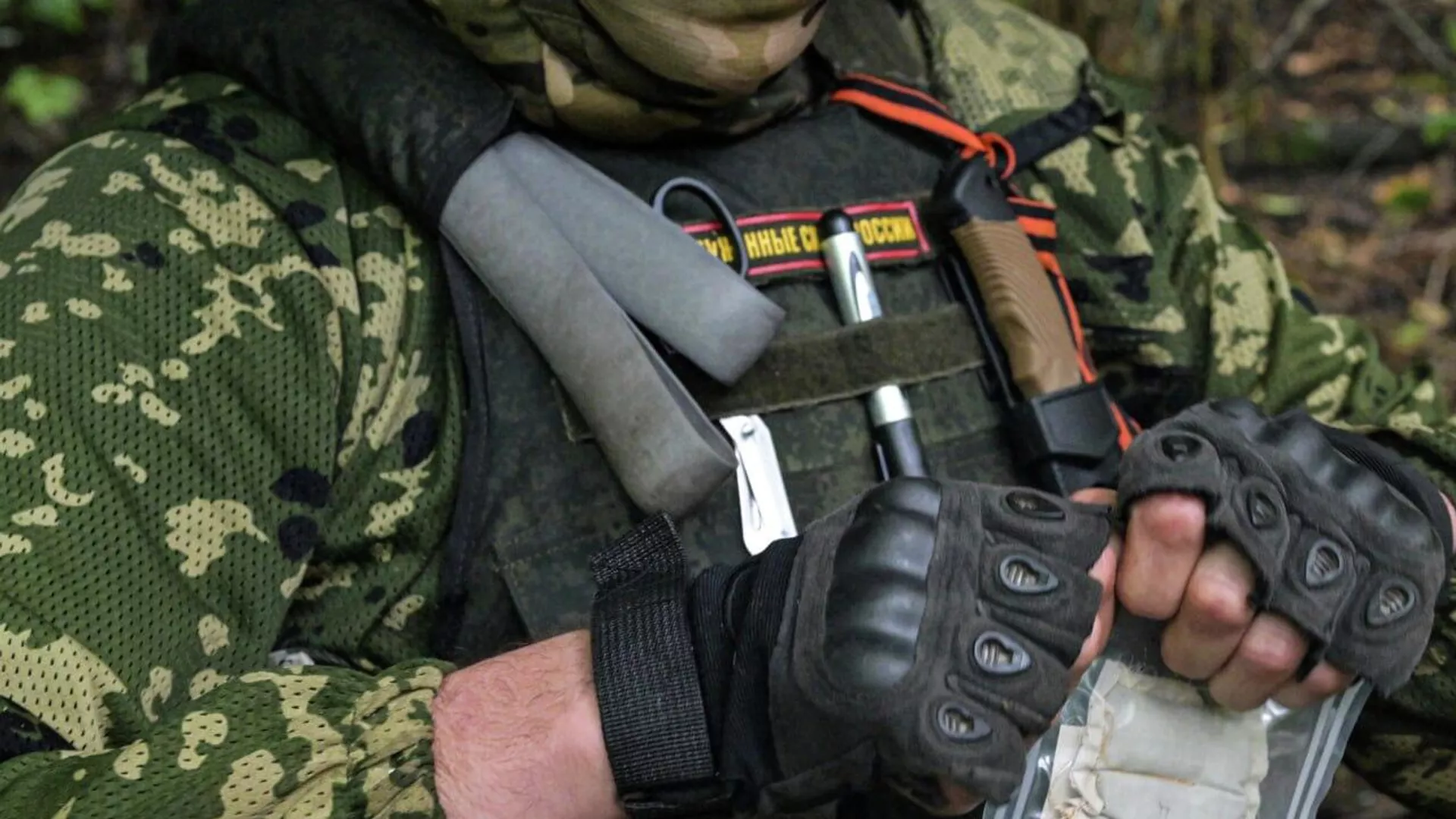 The everyday life of the Russian troops during the special military operation in Ukraine