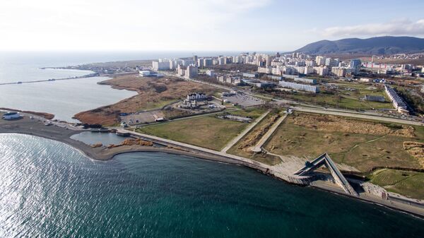 View of the Russian Black Sea port city of Novorossiysk. File photo. - Sputnik भारत