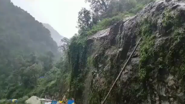 Landslide at Rudraprayag, Uttarakhand - Sputnik India