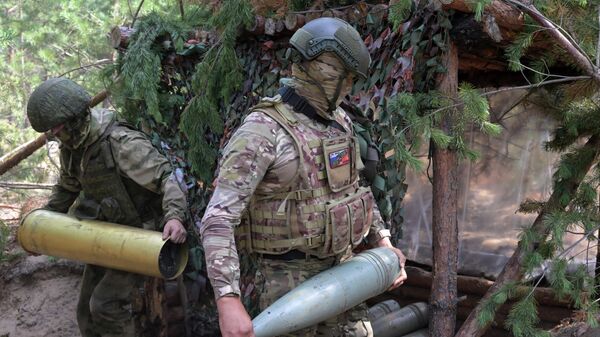 Russian servicemen in the special operation zone in Ukraine. File photo - Sputnik India