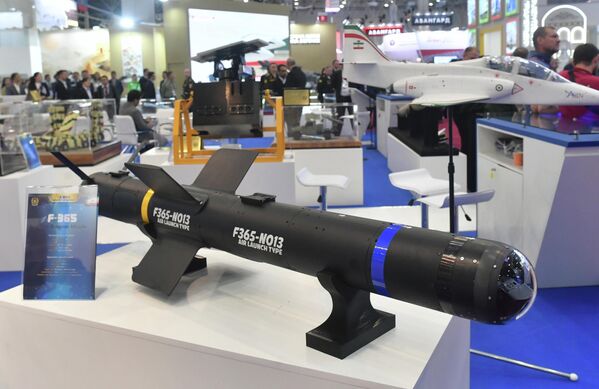 Iranian F-365 anti-tank missile system (ATMS) at the exhibition at Army-2023 Expo, Russia - Sputnik India
