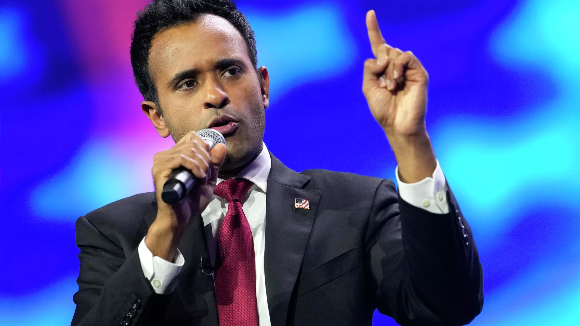 Vivek Ramaswamy speaks at the Conservative Political Action Conference, CPAC 2023, Friday, March 3, 2023, at National Harbor in Oxon Hill