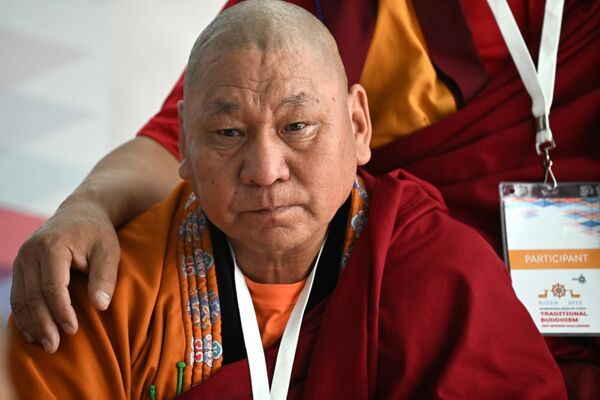 A participant of the First International Buddhist Forum in Ulan-Ude - Sputnik India