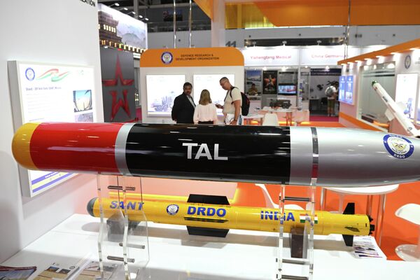 उन्नत हल्के टारपीडो श्येन TAL, नौसेना विज्ञान तकनीकी प्रयोगशाला (NSTL) द्वारा विकसित - Sputnik भारत