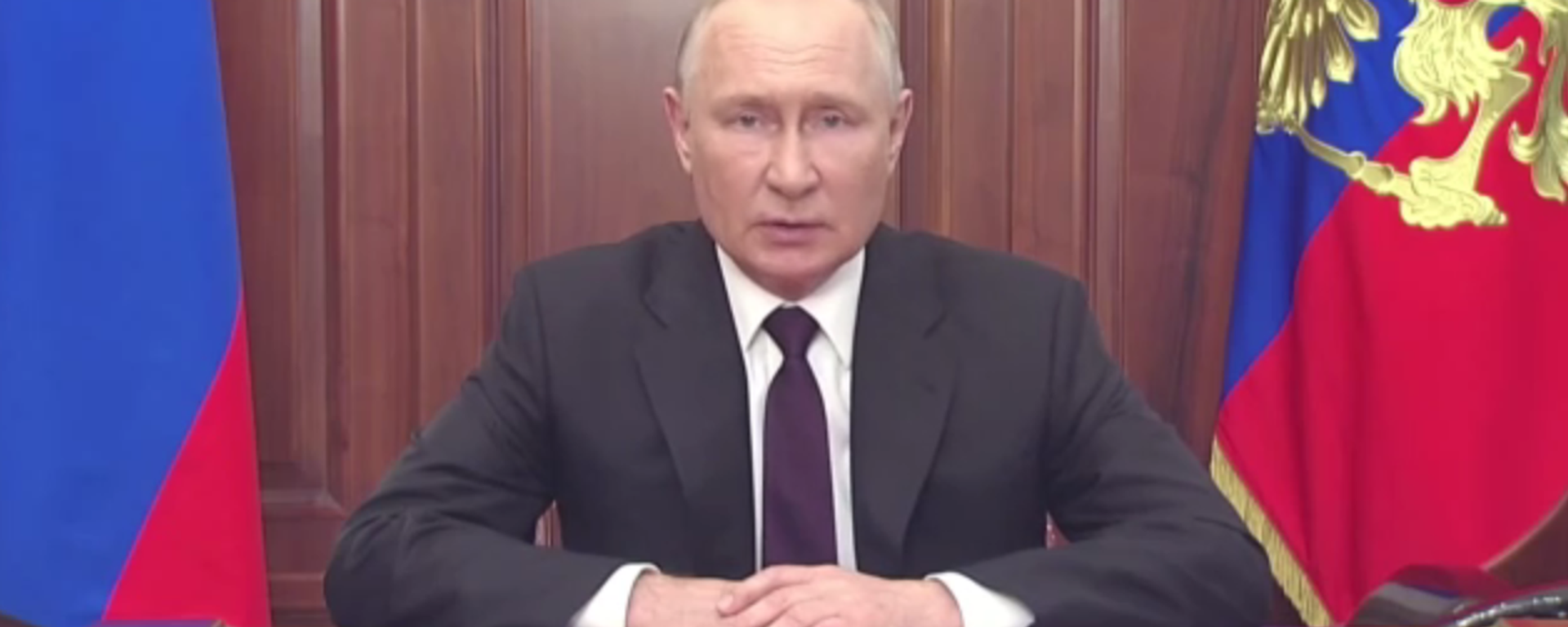 Russia's president Vladimir Putin addresses BRICS Summit Business Forum - Sputnik India, 1920, 22.08.2023