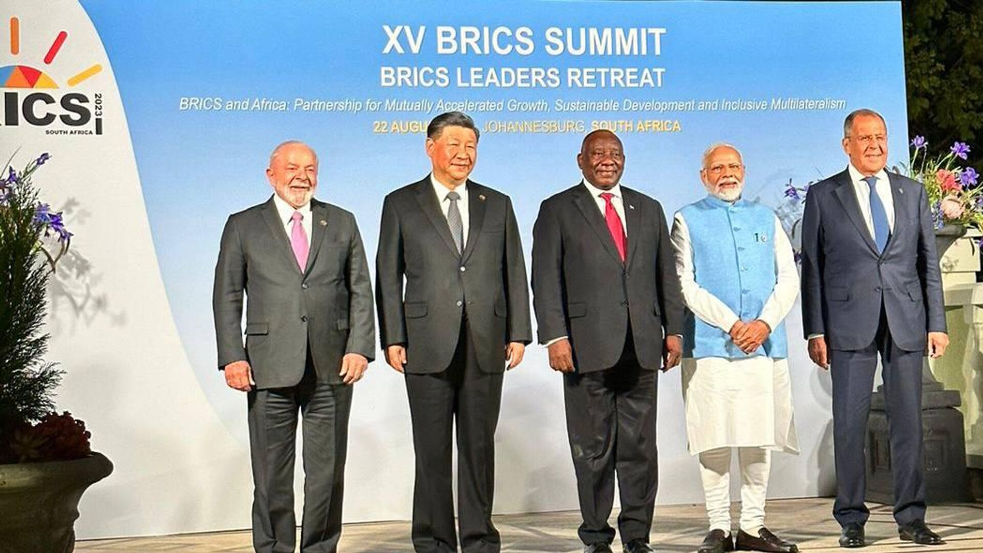 BRICS Leaders to Address Participants of Summit in Johannesburg - Sputnik भारत, 1920, 25.08.2023