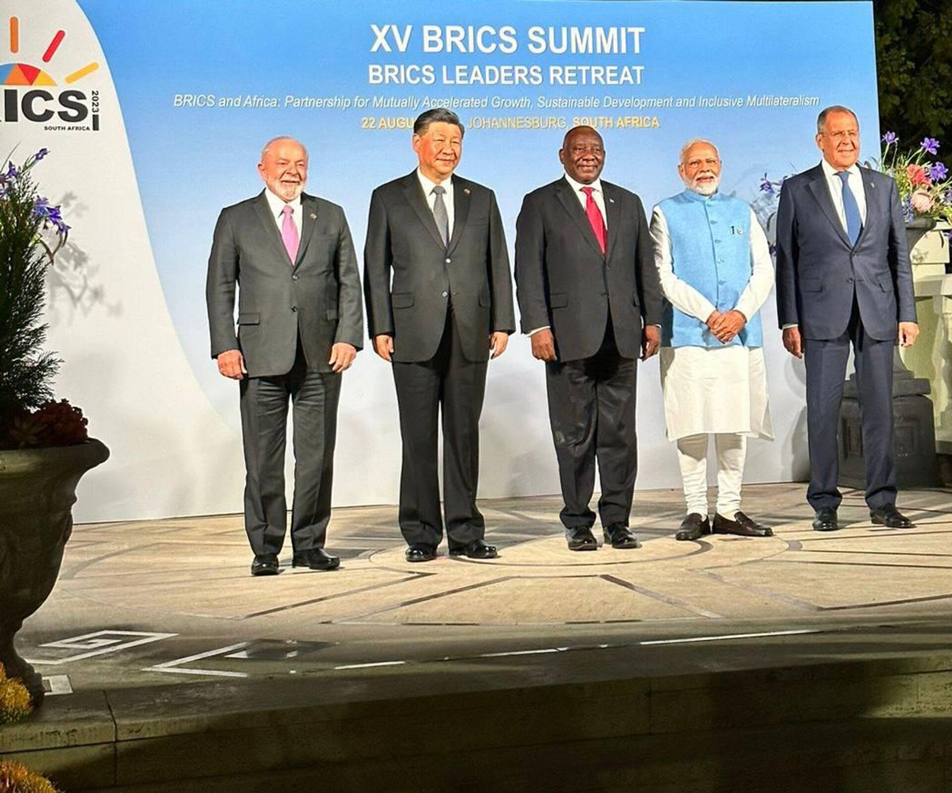 BRICS Leaders to Address Participants of Summit in Johannesburg - Sputnik India, 1920, 24.08.2023